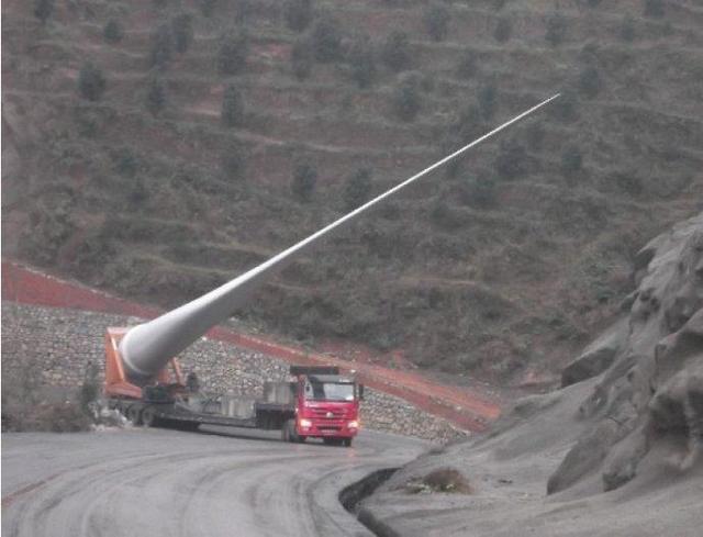 風(fēng)電葉片專用運(yùn)輸車，世界性難題被“中國(guó)智慧”巧破